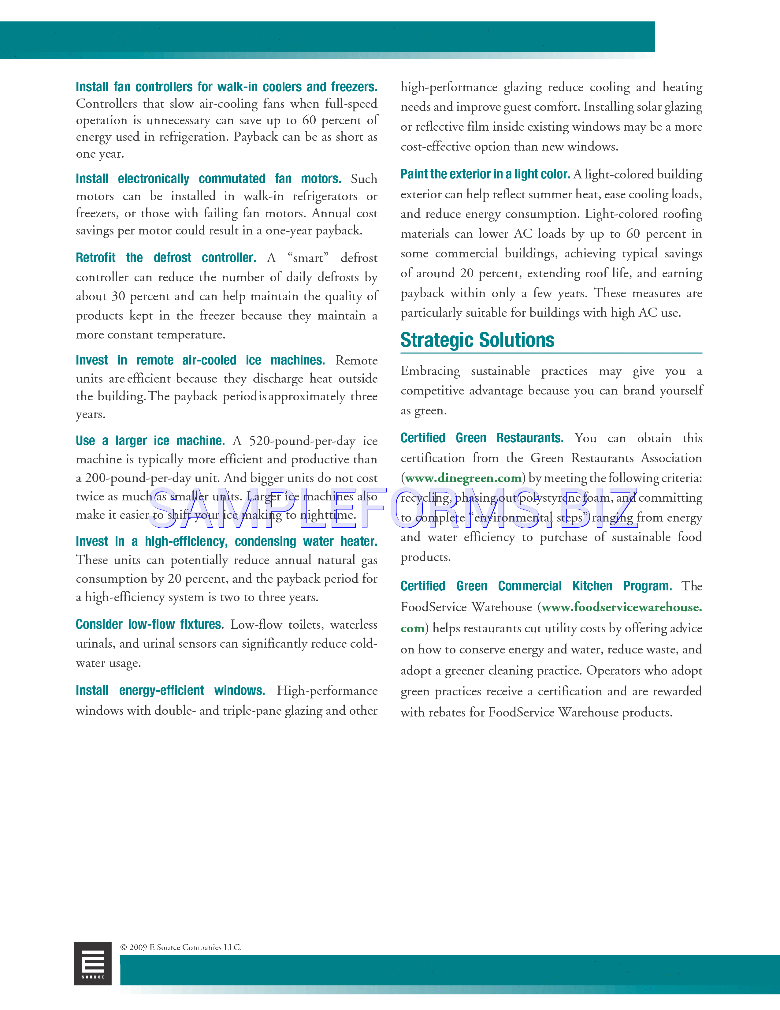 Preview free downloadable Pamphlet Template 1 in PDF (page 4)